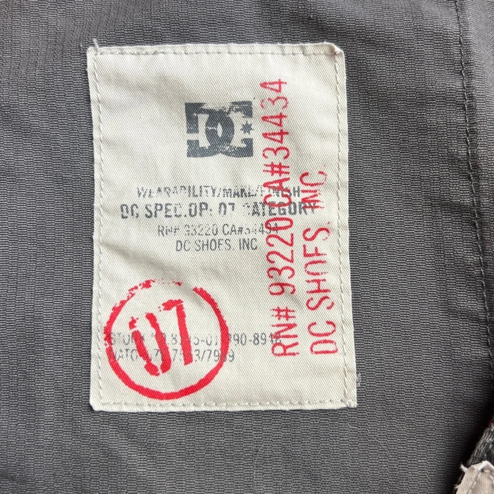 KEY US Men’s Graphite Rip Stop Double Knee Dungaree Straight Work Pants